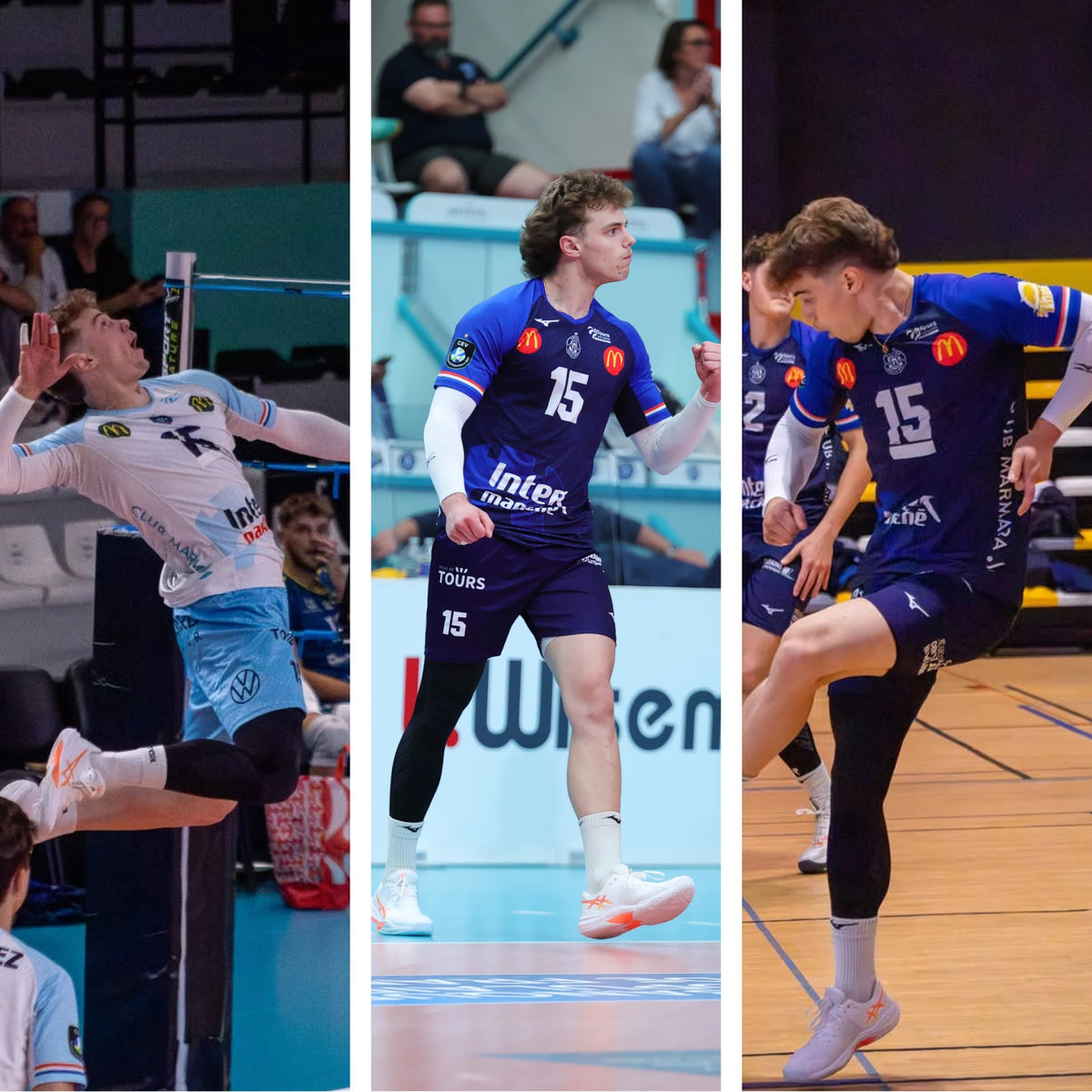 Bastien SCHERER joueur de volley ball à TOURS