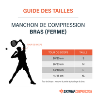 Manchon de bras Compression ferme FLEXUP®