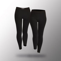 Legging en coton bio sous fond gris