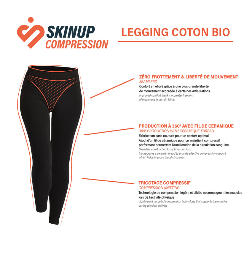 Visuel technique du legging coton bio