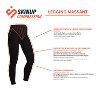 Visuel technique du legging effet massant