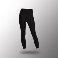 Legging effet sculptant sous fond gris
