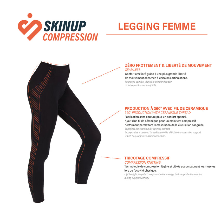 Visuel technique du legging seconde peau