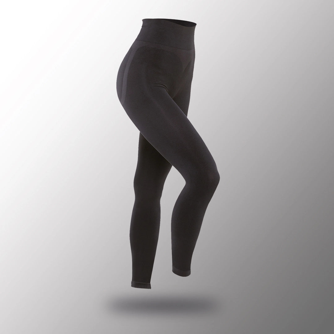 Legging seul sous fond gris
