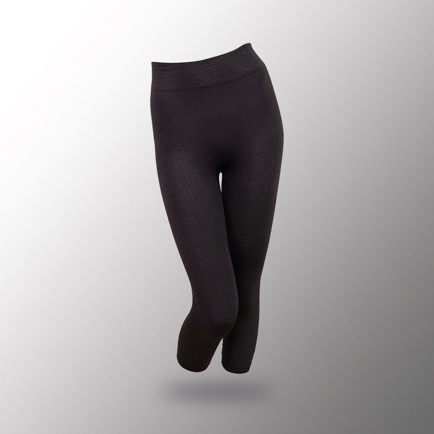 Legging auto massant seul sous fond gris