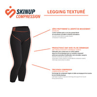 Visuel technique du legging automassant