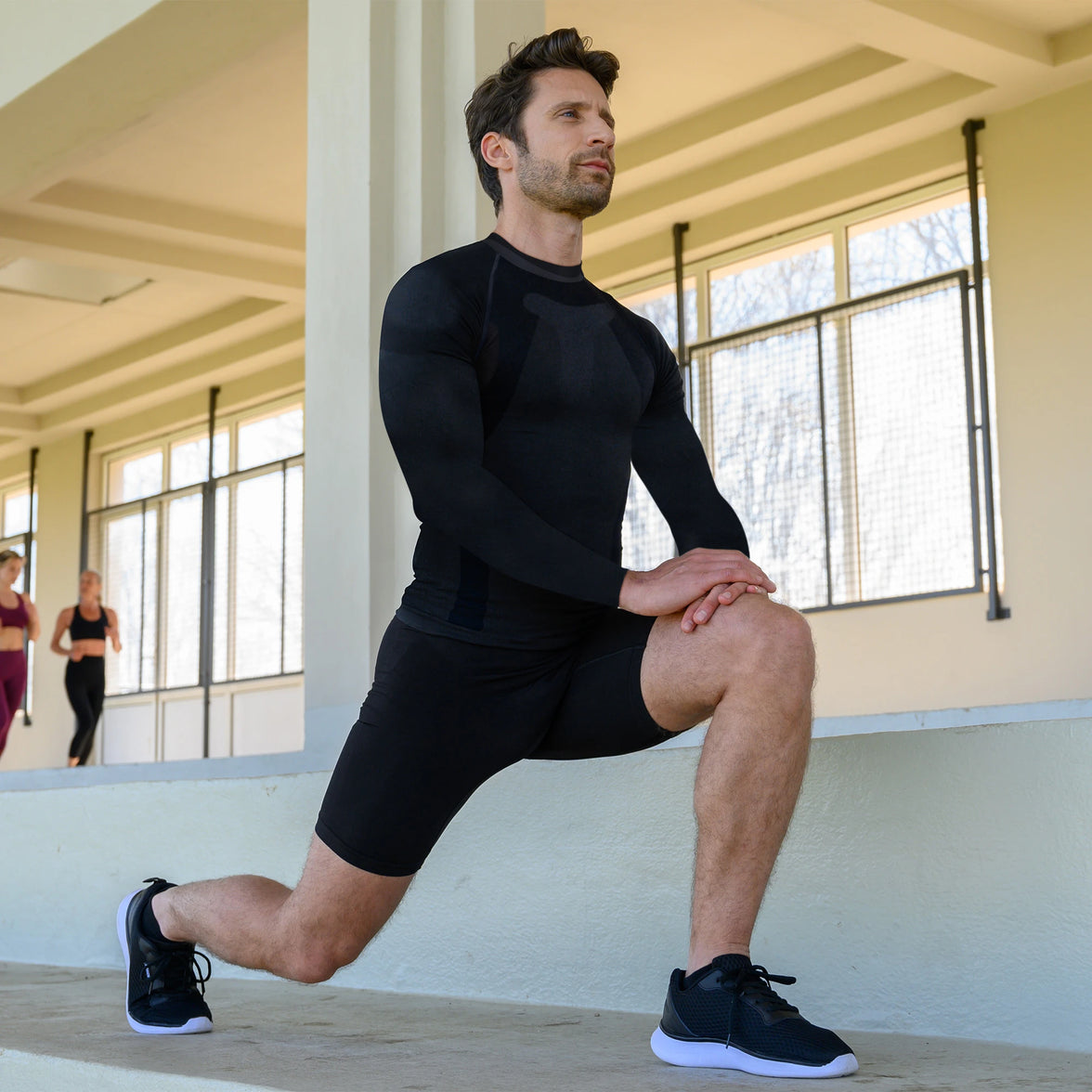 T-shirt maintien postural manches longues compression ferme FLEXUP®